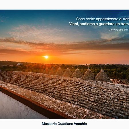 סנטה לוצ'יה Masseria Guadiano Vecchio מראה חיצוני תמונה